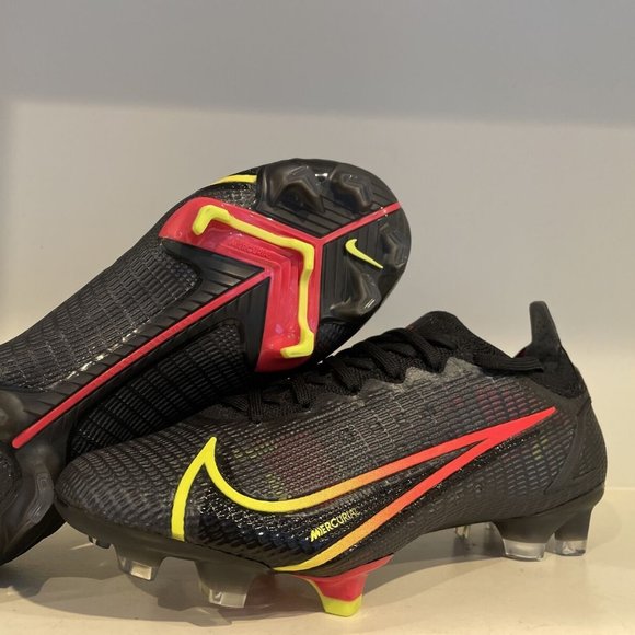 Nike Other - New Nike Vapor 14 Elite FG Black Soccer Cleat Men's Size 4/ Wmns 5.5 CQ7…